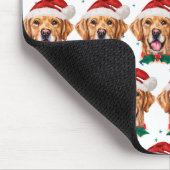 Goud Retriever hondenras Kerstmis Muismat (Hoek)