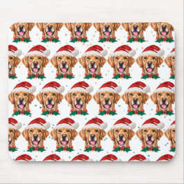 Goud Retriever hondenras Kerstmis Muismat