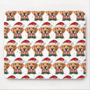 Goud Retriever hondenras Kerstmis Muismat