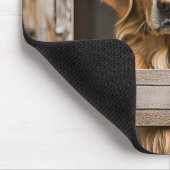 Goud Retriever In Schuurraam Muismat (Hoek)