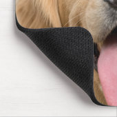 Goud Retriever met een Pil Muismat (Hoek)
