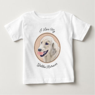 Goud Retriever met Tennisbal Schilderij Honden Kun
