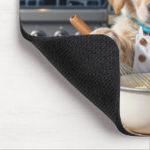Goud Retriever Puppy Chef Muismat (Hoek)