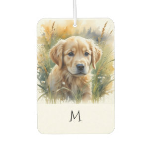 Goud Retriever Puppy Luchtverfrisser