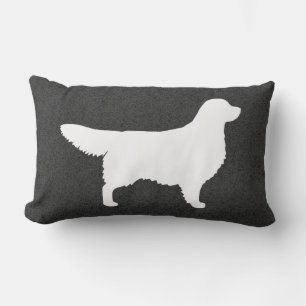 Goud Retriever Silhouet Kussen