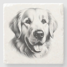 Goud Retriever tekenen