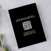 Goud Retro Typografie Afstudeerfeest Kaart