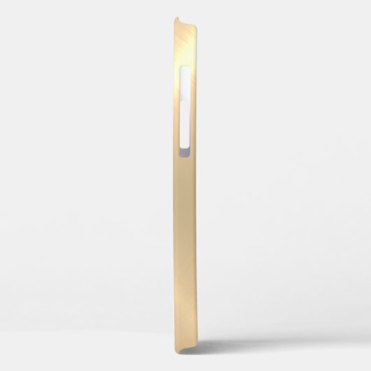 Goud roestvrij staal Case-Mate iPhone case (Achterkant / Links)
