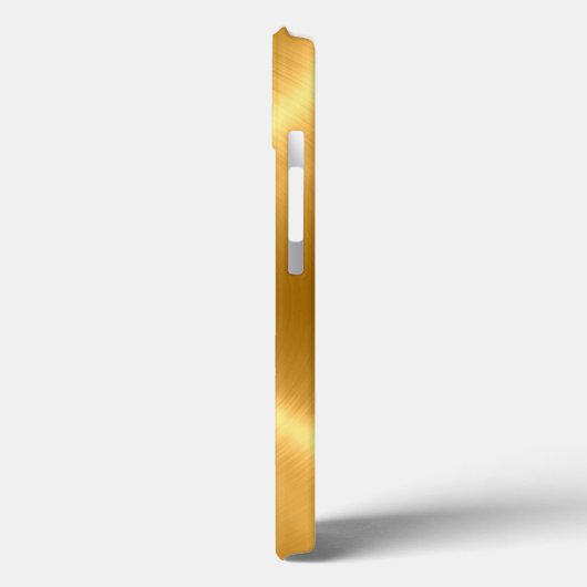 Goud roestvrij staal Case-Mate iPhone case (Achterkant / Links)