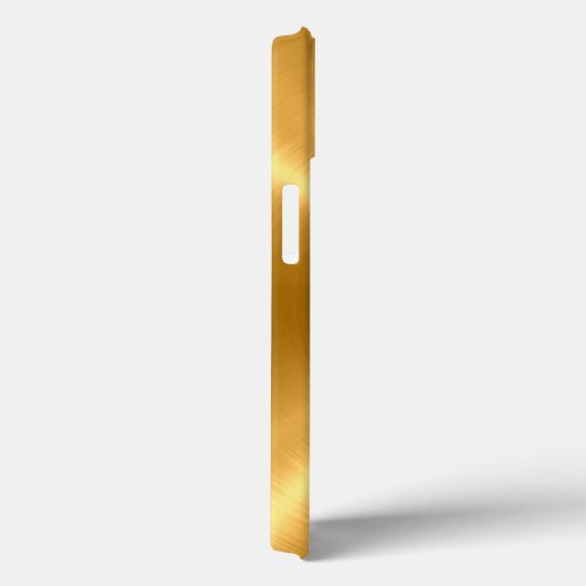 Goud roestvrij staal Case-Mate iPhone case (Achterkant / Rechts)