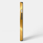 Goud roestvrij staal iPhone hoesje (Linkerkant)