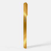 Goud roestvrij staal metaal iPhone hoesje (Rechterkant)