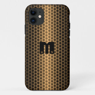 Goud, roestvrij stalen metalen gat Case-Mate iPhone case