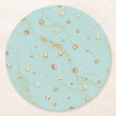 Goud Rond Onderzetter (Voorkant)