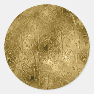 Goud Ronde Sticker