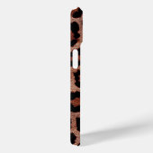 Goud Rood Bruin Zwart Leopard Dierenprint Case-Mate iPhone Case (Achterkant / Rechts)