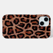 Goud Rood Bruin Zwart Leopard Dierenprint Case-Mate iPhone Case (Achterkant (horizontaal))