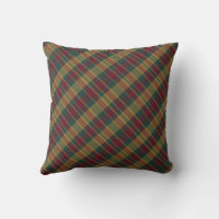 Goud Rood En Groen Kerstmis Geruite Print