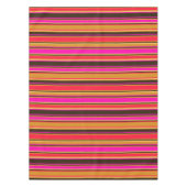 Goud, rood en magenta tafelkleed (Voorkant)