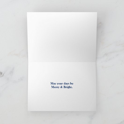 Goud Rood Groen Confetti Leraar Kerst Kaart (Binnen)