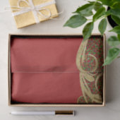 Goud Rood Groen Vakantie Kerstmis Glam Gift Wrap Tissuepapier (Geschenk)