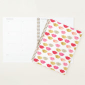 Goud Rood Roze Waterverf Lippen Planner (Display)