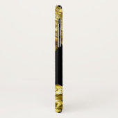 Goud roos en zwarte marmer Case-Mate iPhone case (Achterkant/links)