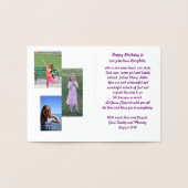 Goud Roos Folie Kaart, Standaard (5 "x7") Folie Kaarten (Binnen)