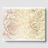 Goud Roos Gastenboek (Achterkant)