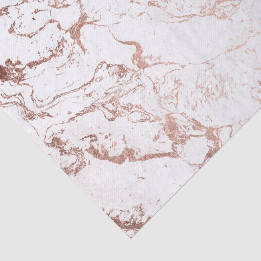 Goud roos goudmarmer tissuepapier (Detail)