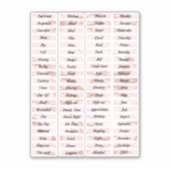 Goud Roos Marmeren Planner Stickers (Voorkant)