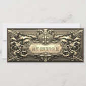 Goud Royalty-cadeaubon (Achterkant)