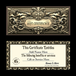 Goud Royalty-cadeaubon