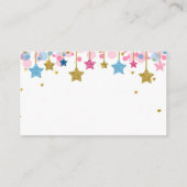 Goud roze blauw rimpel Hoeveel Snoepjes in de pot Informatiekaartje (Achterkant)