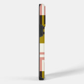 Goud Roze Chocolade Ivoor Geruit iPhone Hoesje (Rechterkant)