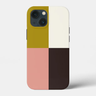 Goud Roze Chocolade Ivoor iPhone 13 Mini Hoesje