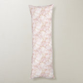 Goud Roze Glam Parels Lichaamskussen (Achterkant (Verticaal))