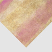 Goud Roze Glitz Strepen Tissuepapier (Detail)