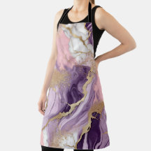 Goud, roze graniet, wit marmeren ontwerp