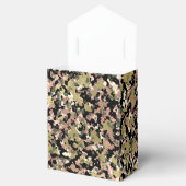 Goud Roze Groen Zwart Camouflage Verjaardagsfeestj Bedankdoosjes (Geopend)