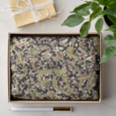 Goud Roze Groen Zwart Camouflage Verjaardagsfeestj Tissuepapier (Geschenk)
