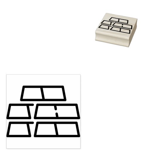 goud rubberstempel (Gestempeld)