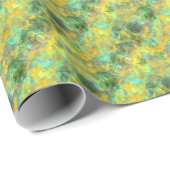 Goud ruw textiel cadeaupapier (Rol Hoek)