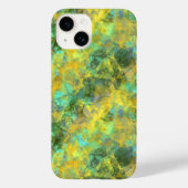 Goud ruw textiel Case-Mate iPhone case (Achterkant)