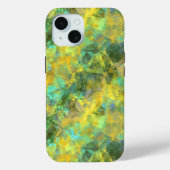 Goud ruw textiel Case-Mate iPhone case (Achterkant)