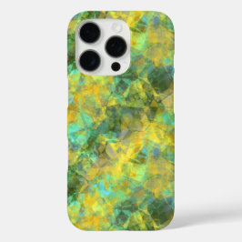 Goud ruw textiel iPhone 16 pro hoesje