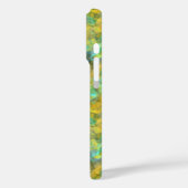 Goud ruw textiel Case-Mate iPhone case (Achterkant / Links)