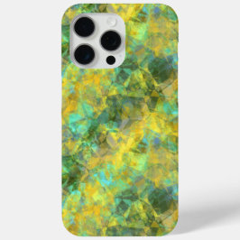 Goud ruw textiel iPhone 15 pro max hoesje