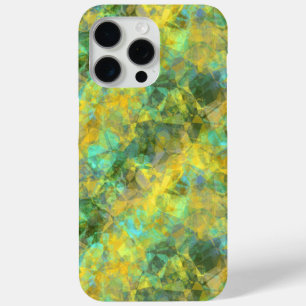 Goud ruw textiel iPhone 15 pro max hoesje