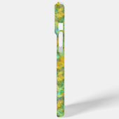 Goud ruw textiel Case-Mate iPhone case (Achterkant / Links)